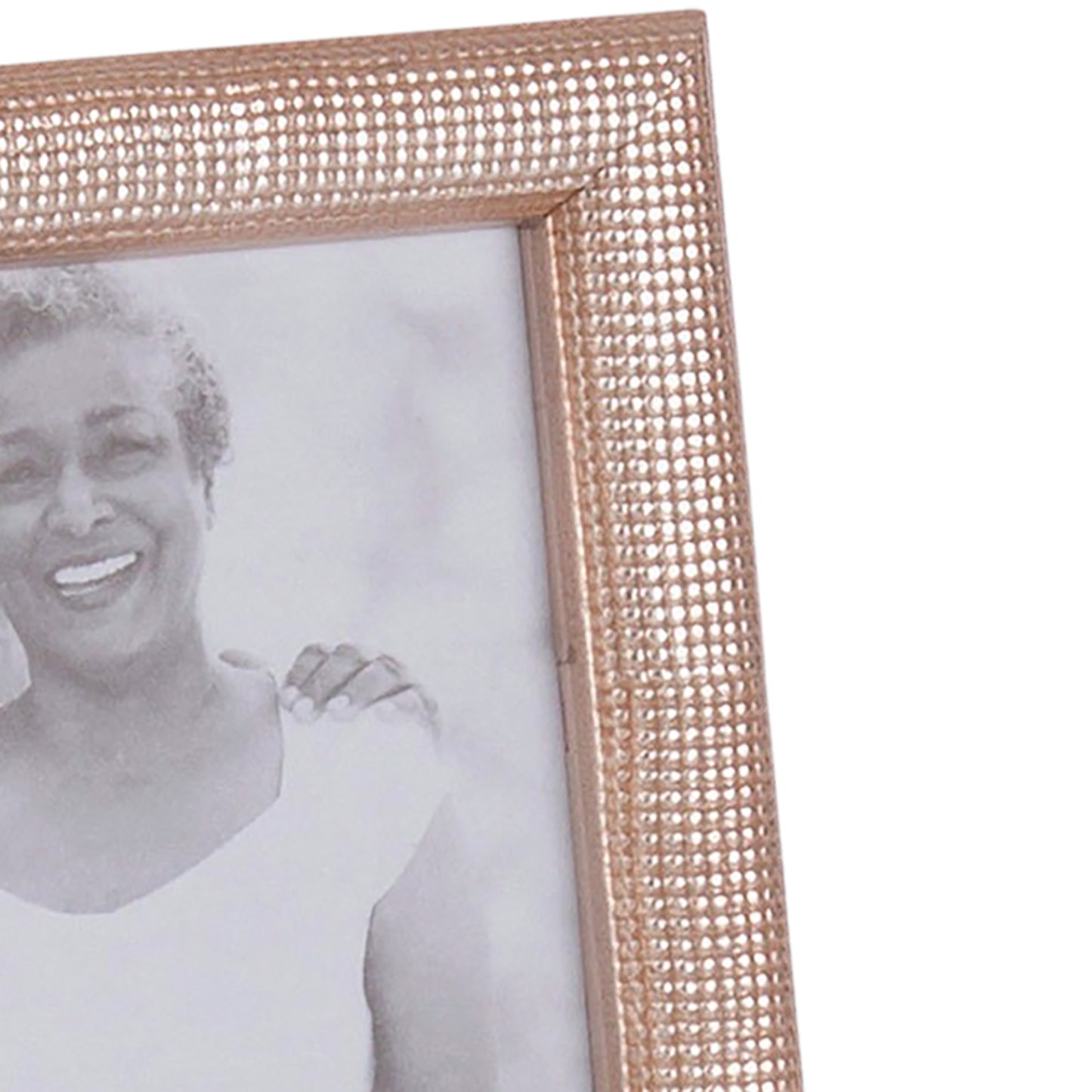 Pointed Champagne Narrow Width Table Top Frame