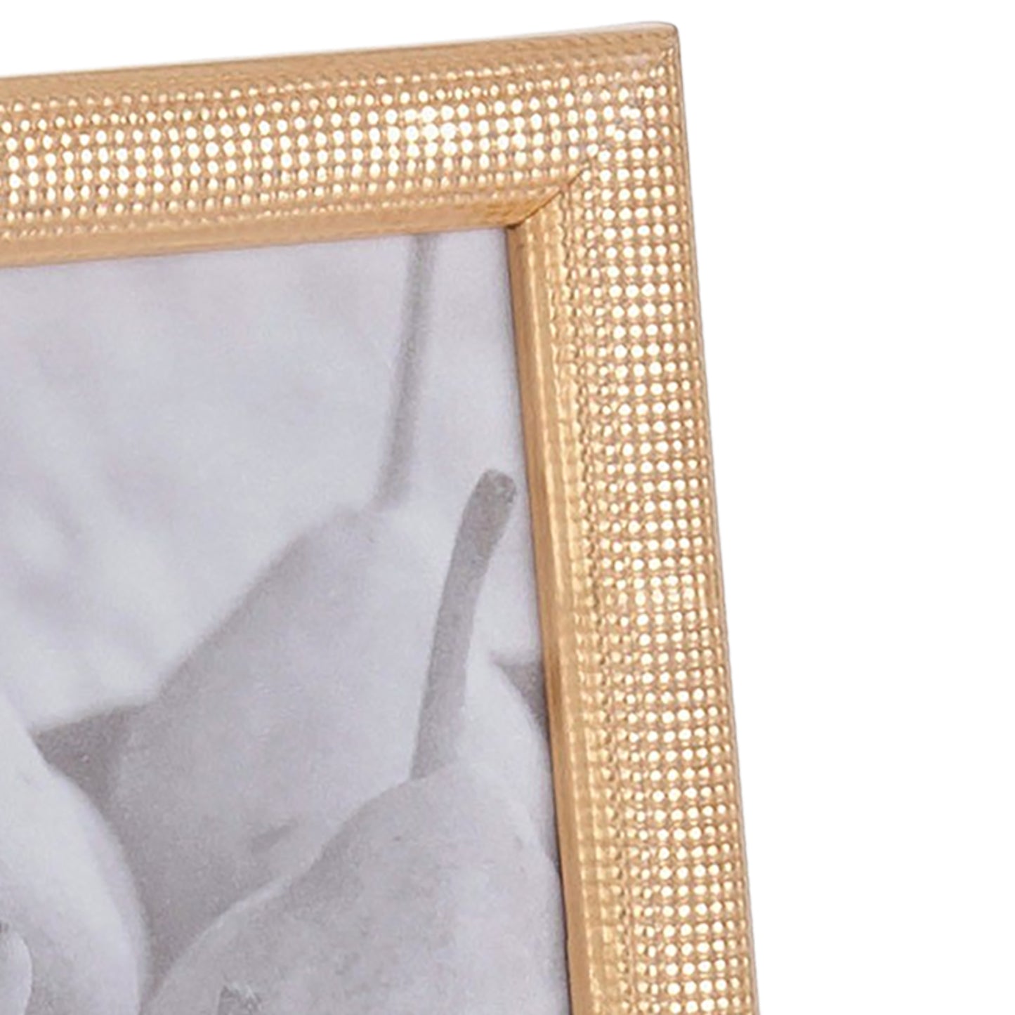 Pointed Gold Narrow Width Table Top Frame