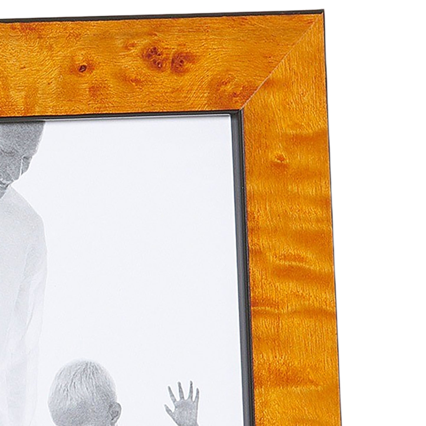 Orange Burl Medium Width Table Top Frame