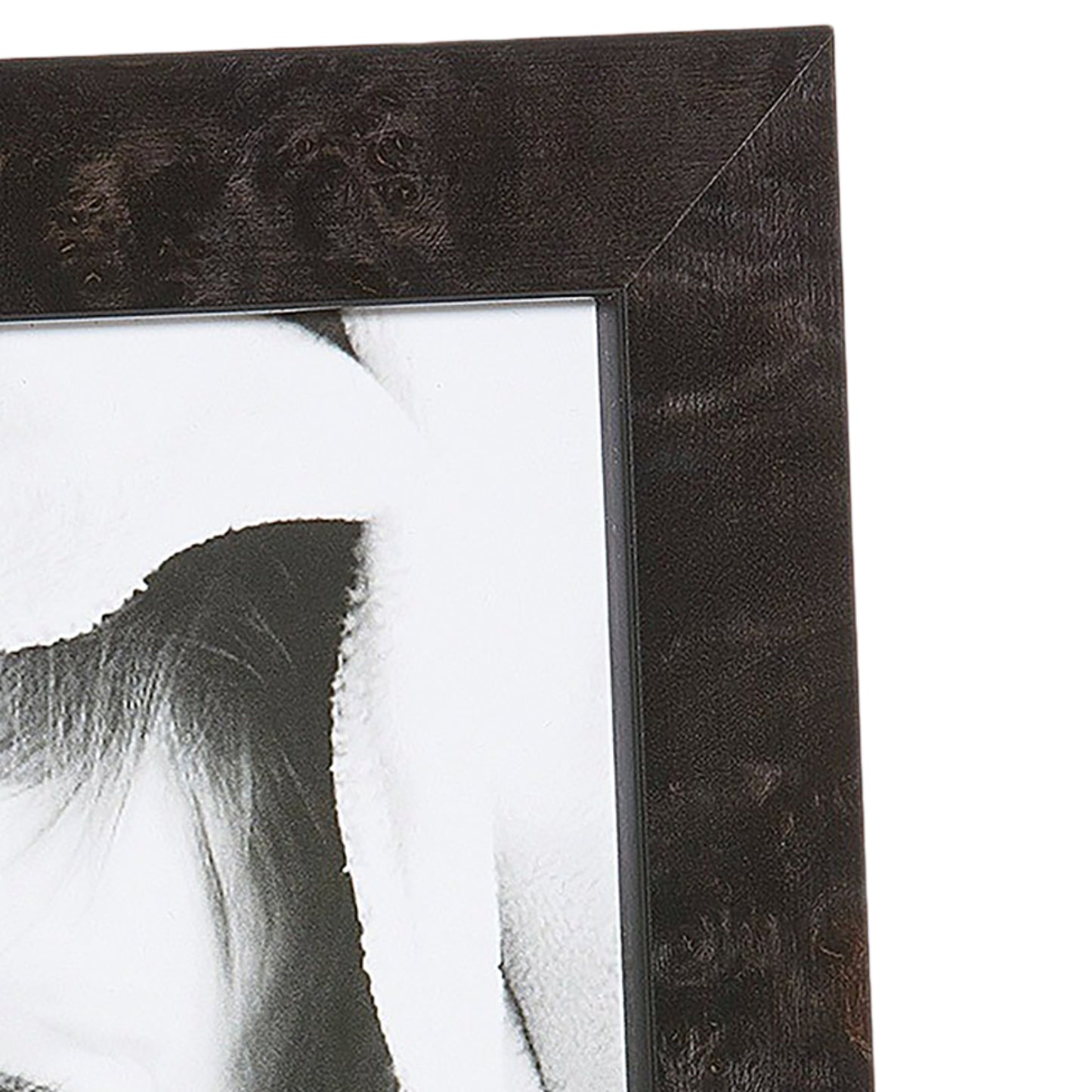 Charcoal Burlwood Medium Width Table Top Frame