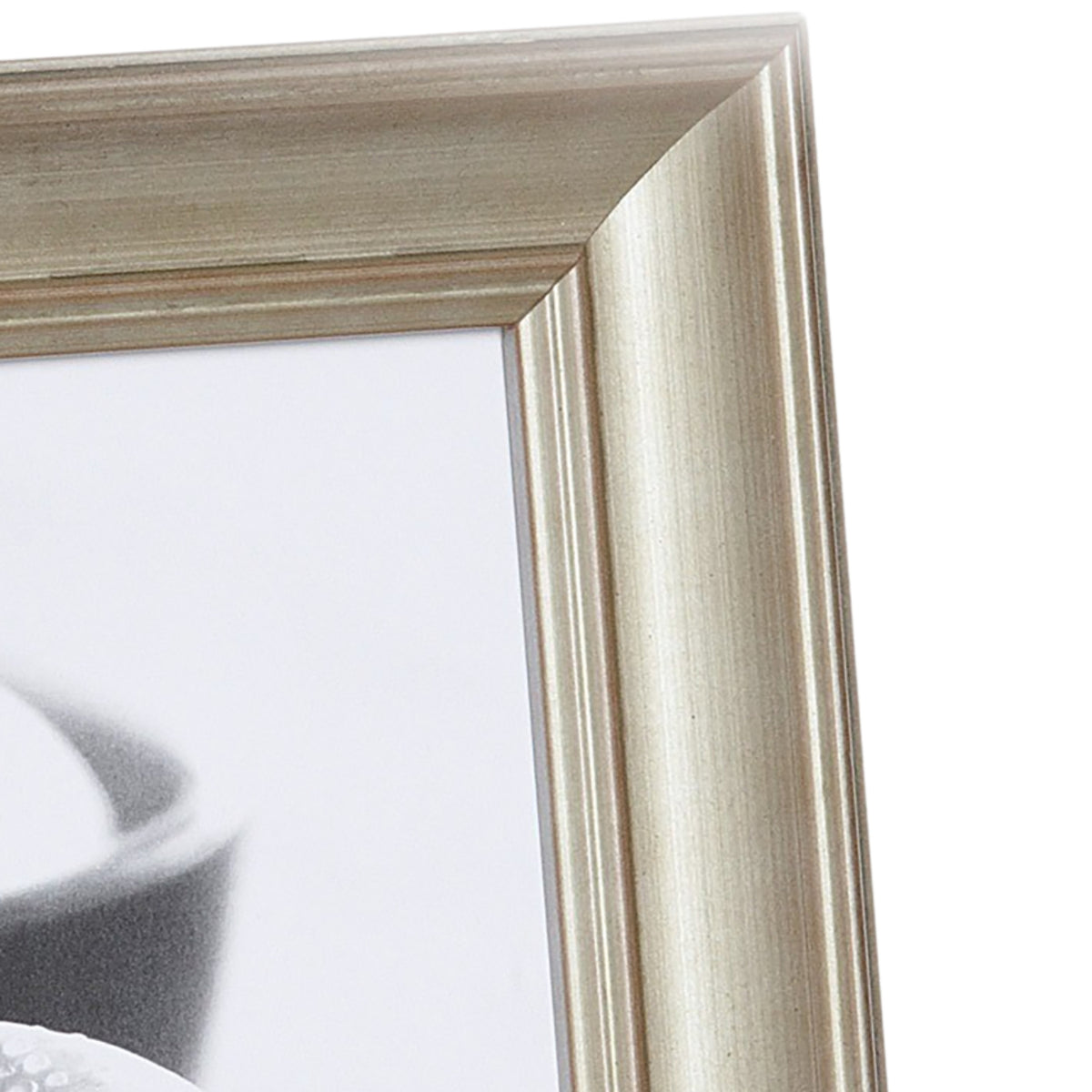 Gilded Silver Medium Width Table Top Frame