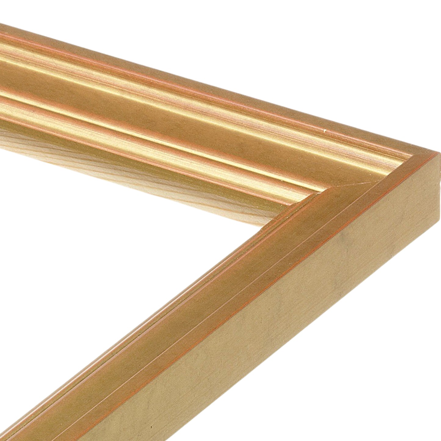 Gilded Gold Modern Medium Width Table Top Frame