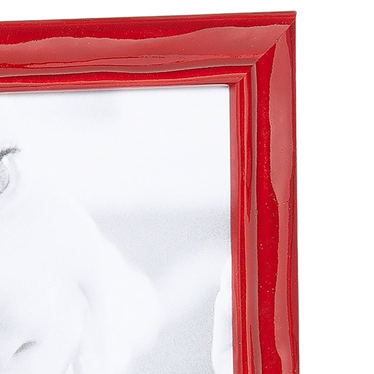 Shimmering Light Red Narrow Width Table Top Frame
