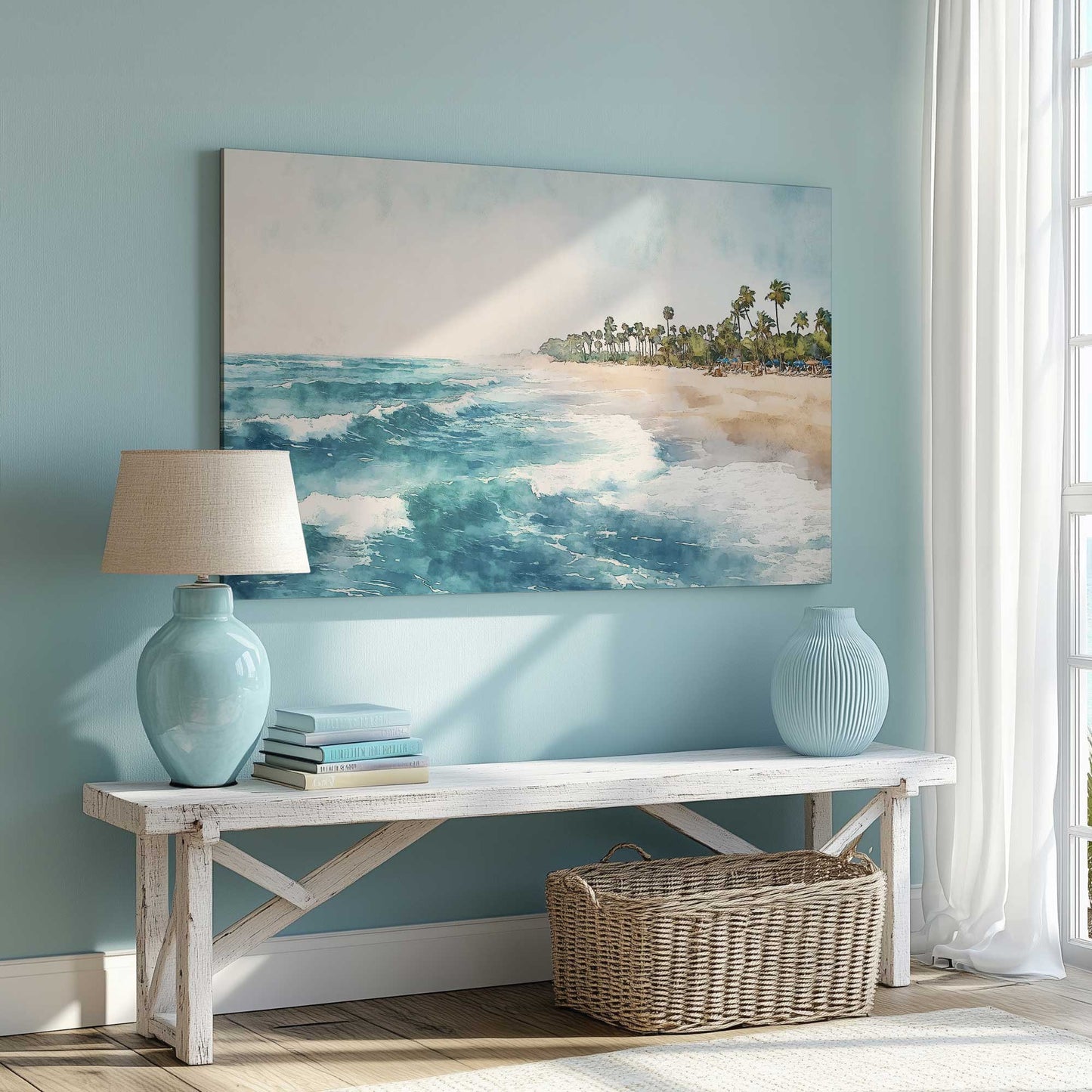 Picture of art in a room