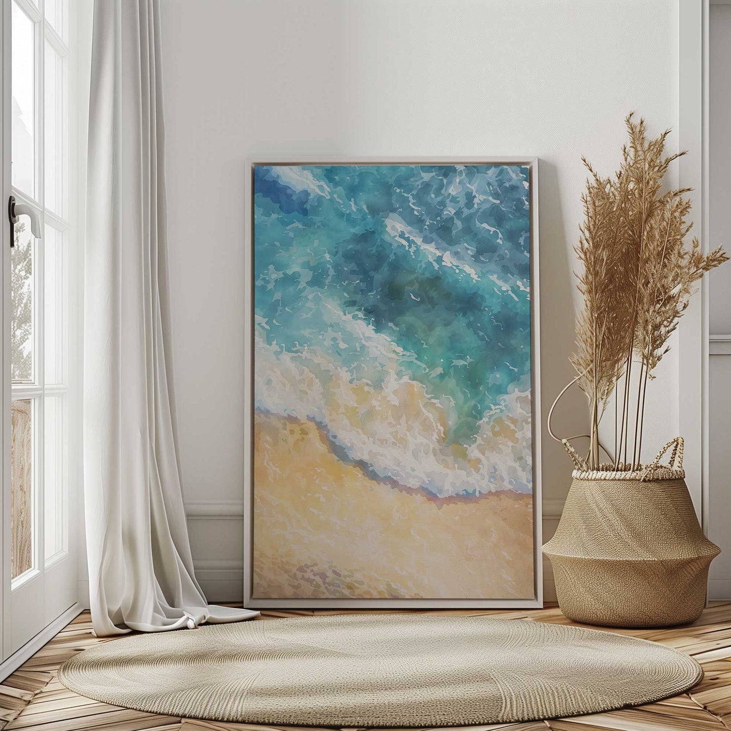 Picture of art in a room