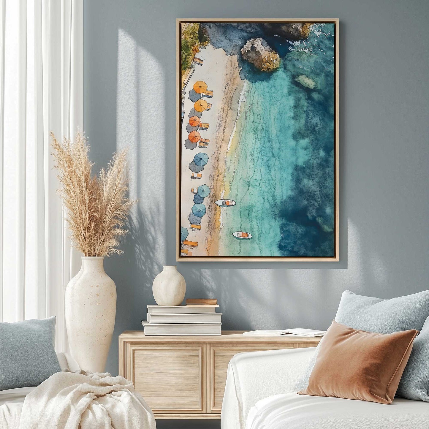 Picture of art in a room