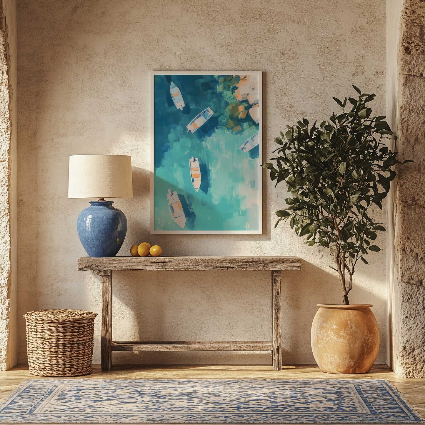 Picture of art in a room