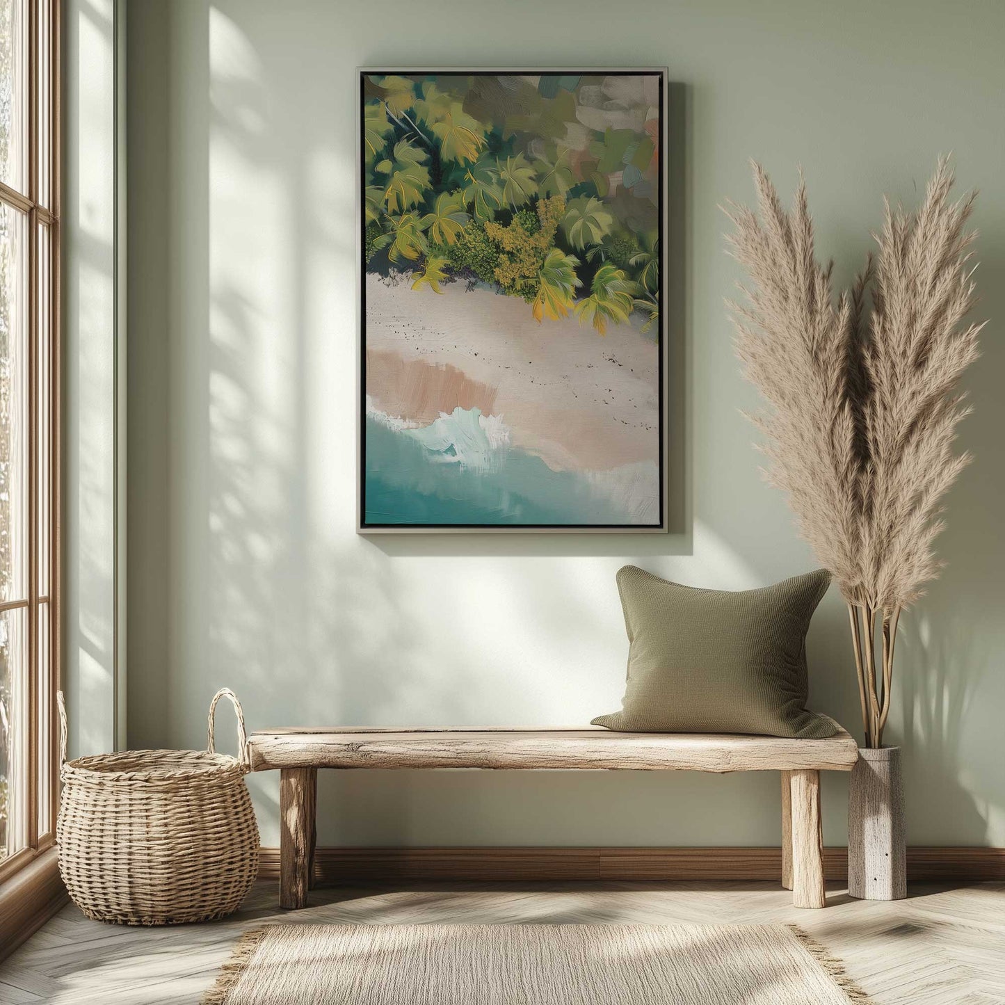 Picture of art in a room