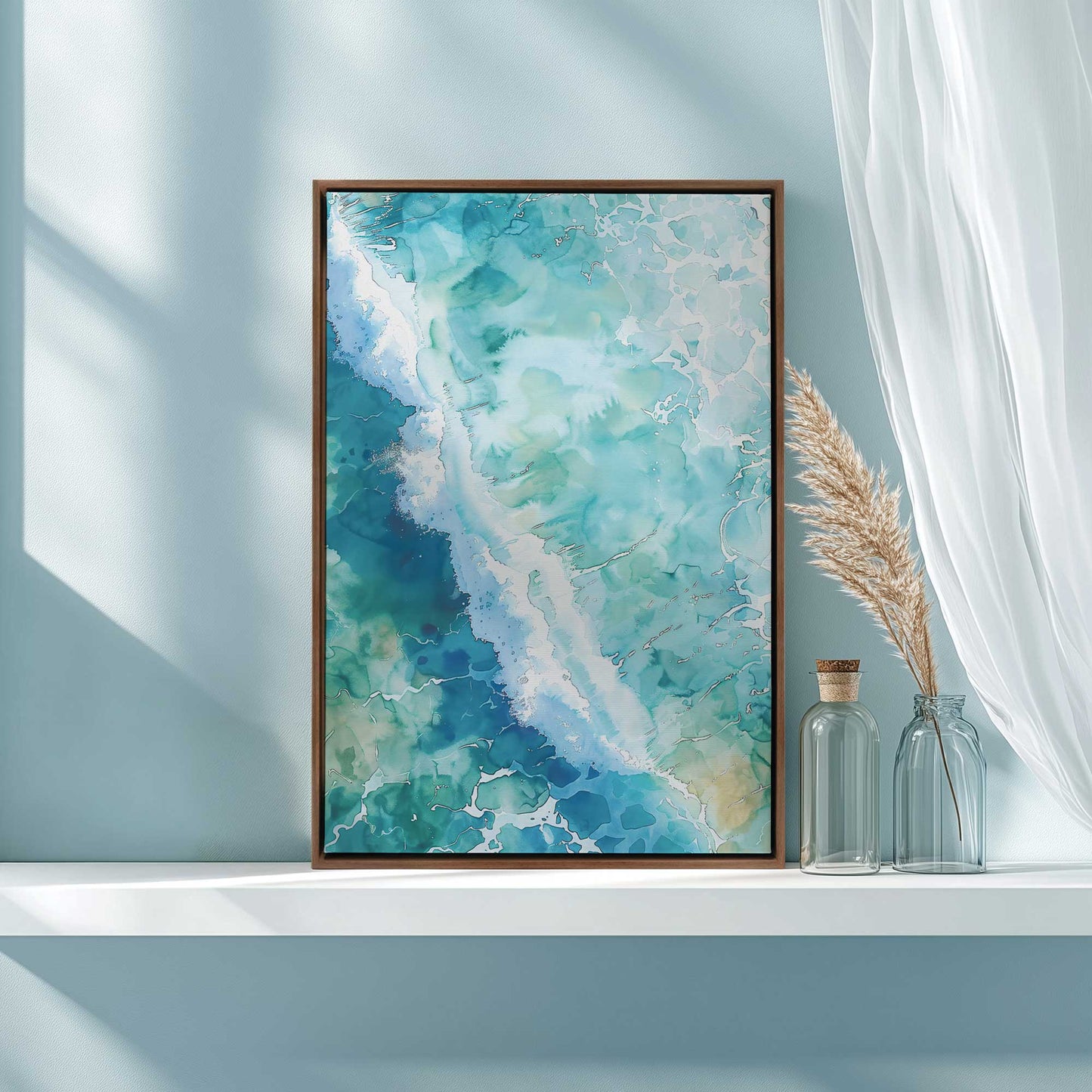 Picture of art in a room