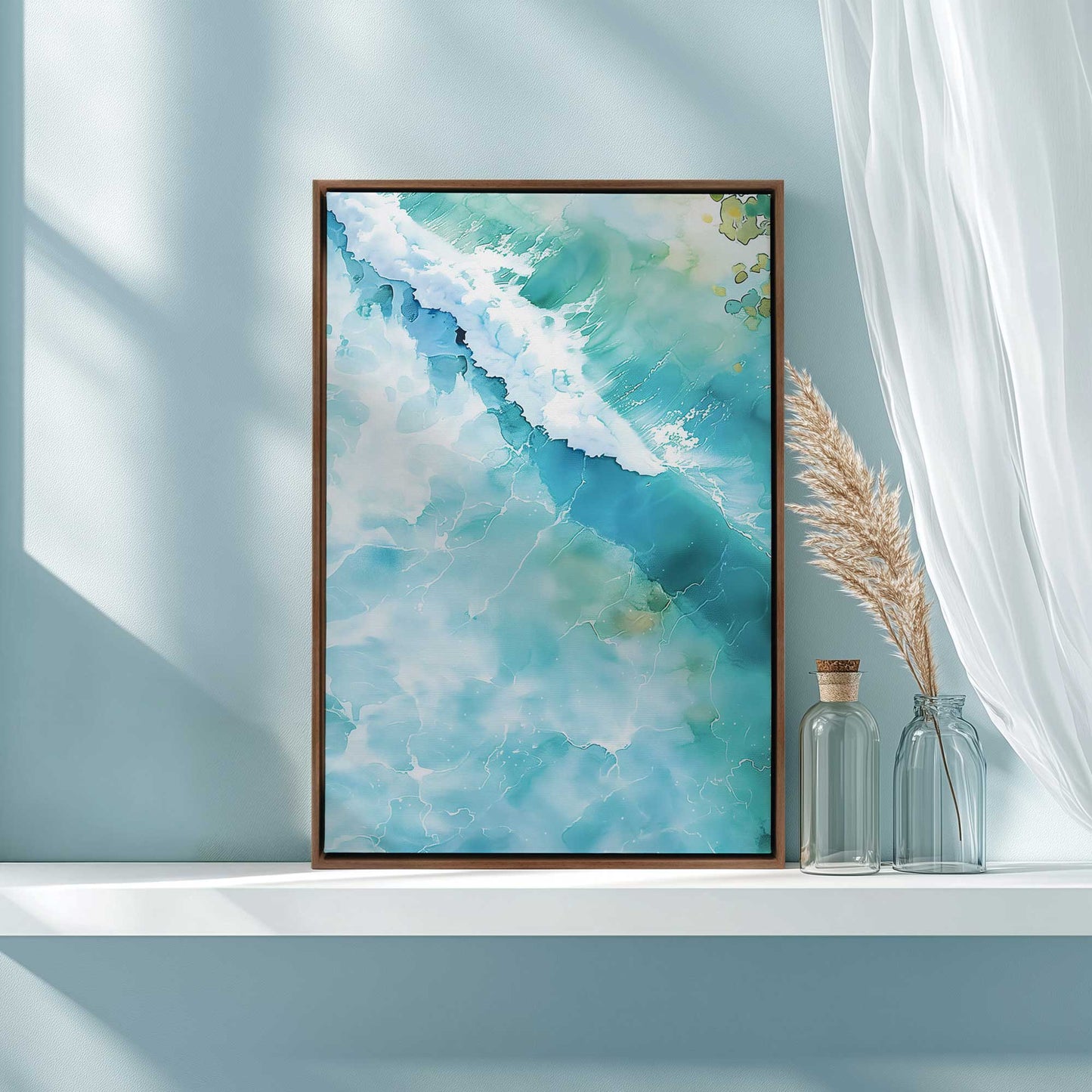 Picture of art in a room