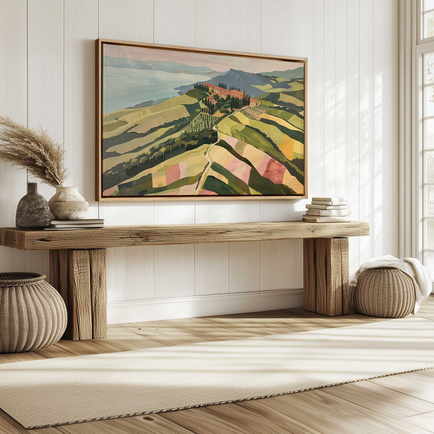 Picture of art in a room