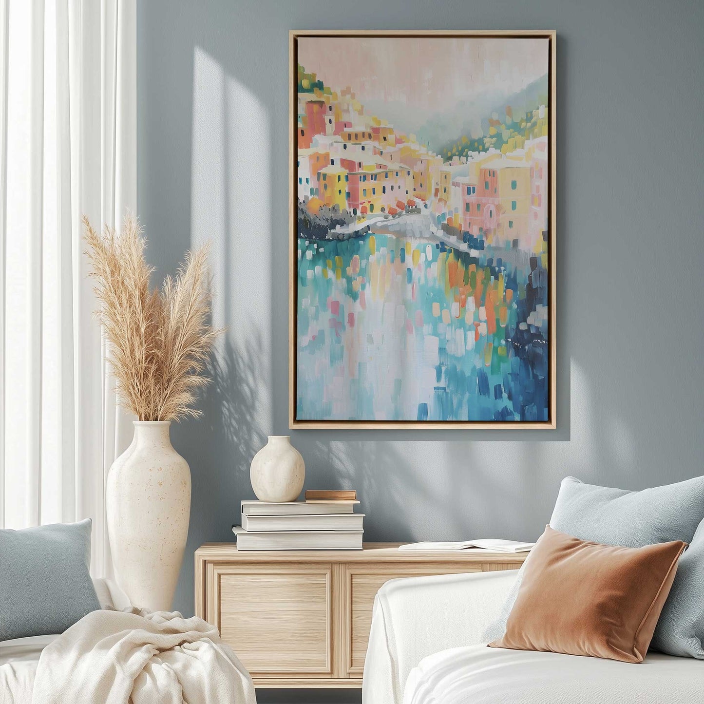 Picture of art in a room