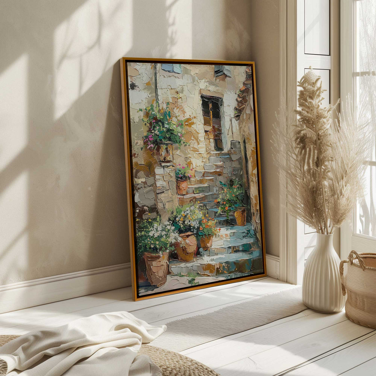 Picture of art in a room