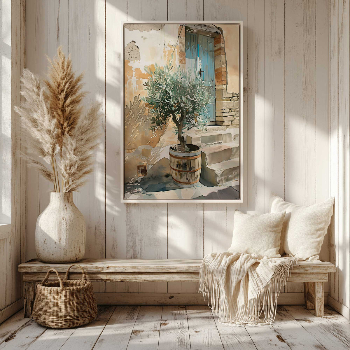 Picture of art in a room