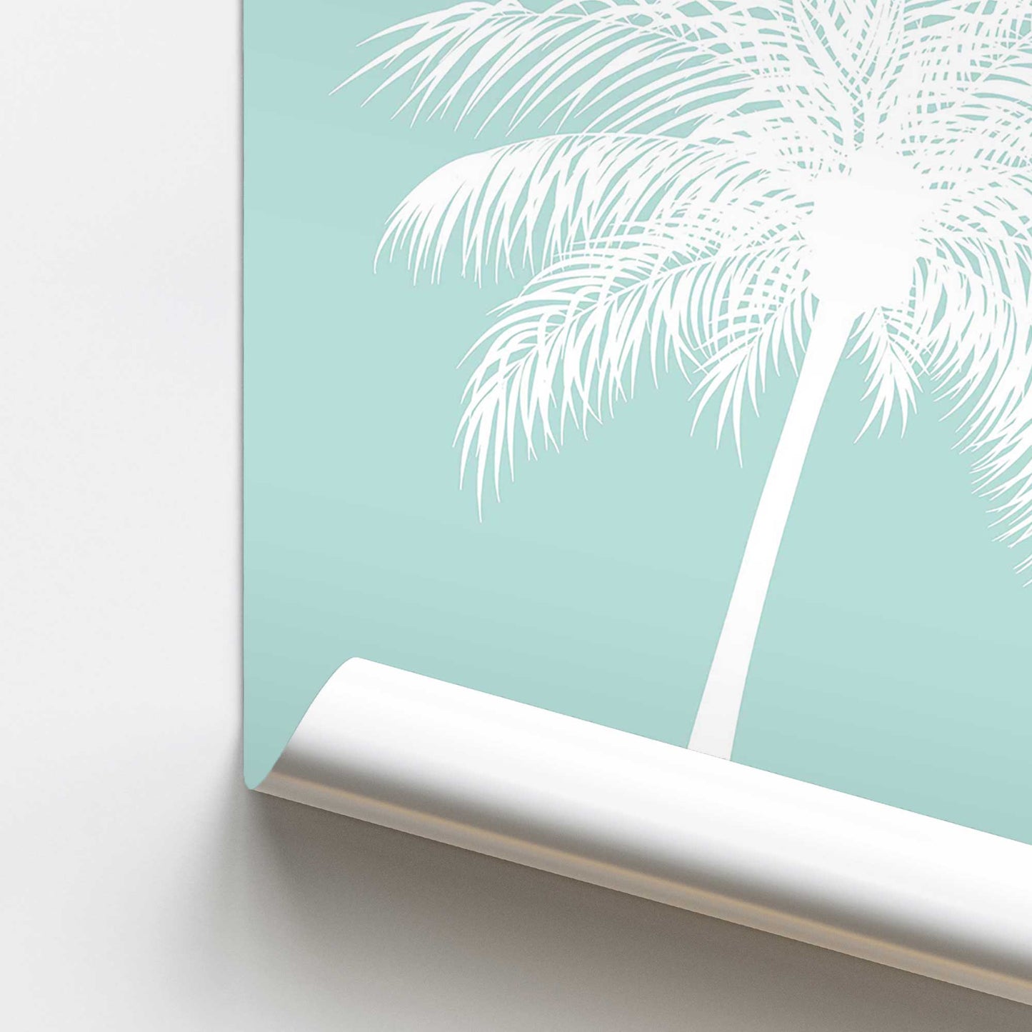 Palm Tree Promotional Rolled Print