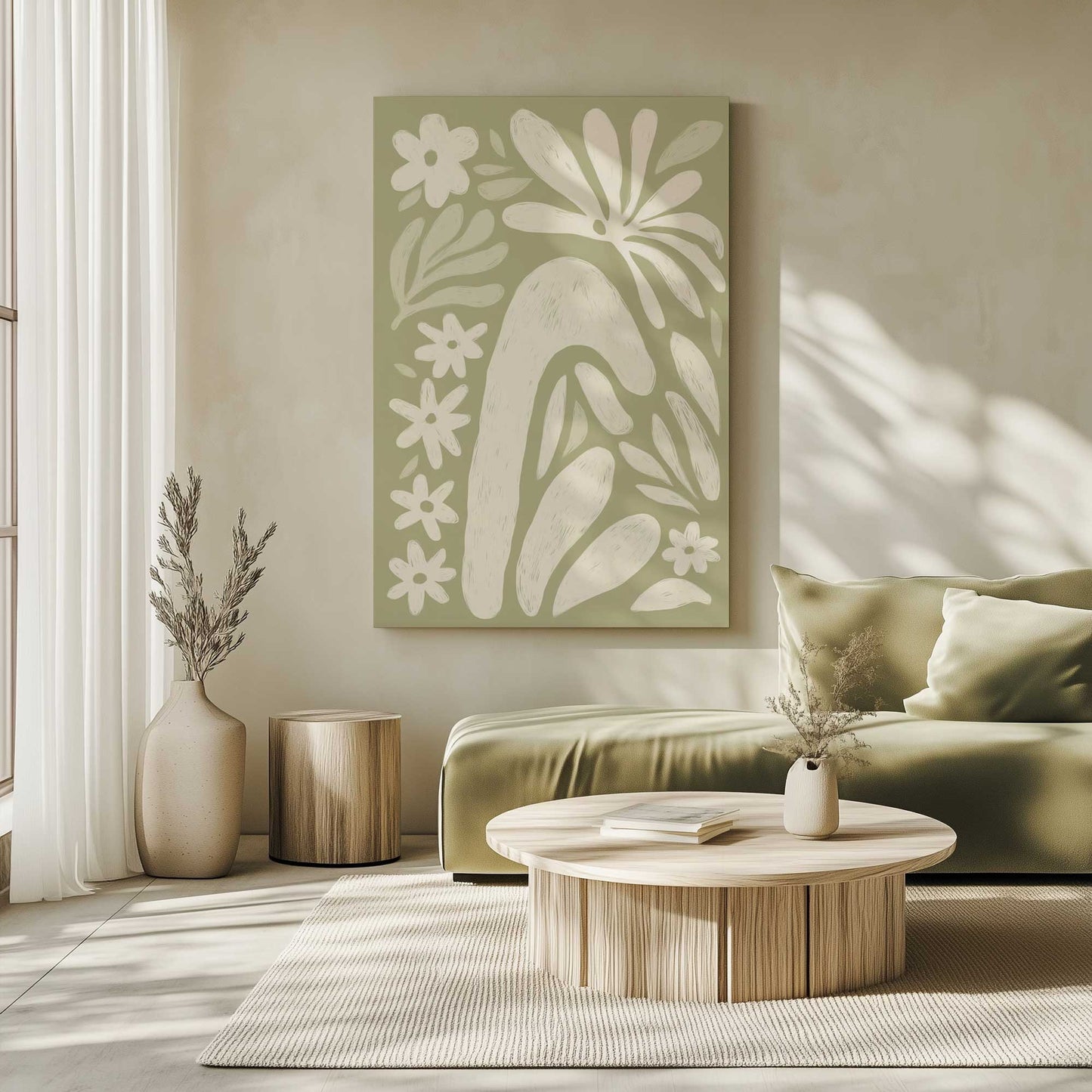 Picture of art in a room