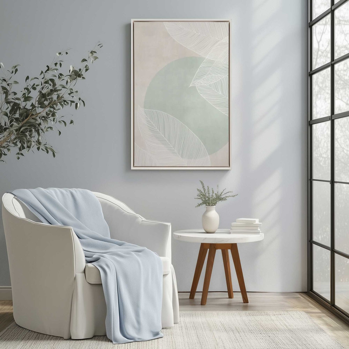 Picture of art in a room