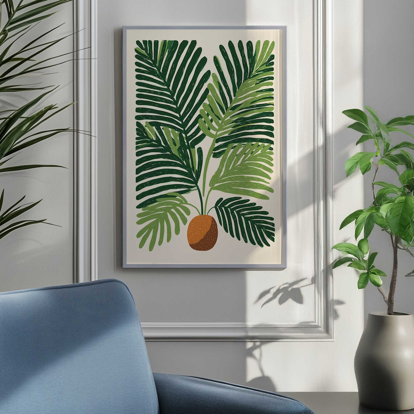 Picture of art in a room