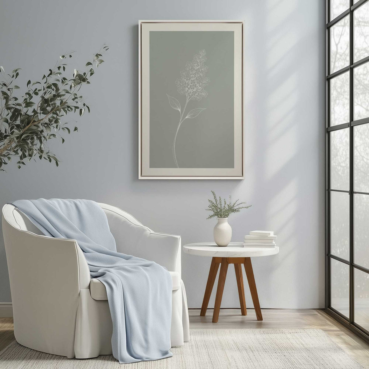 Picture of art in a room