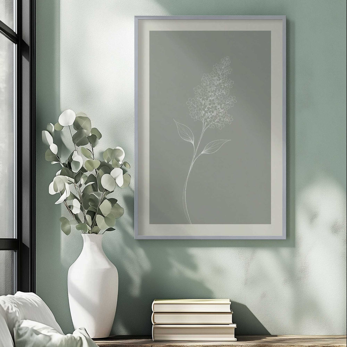 Picture of art in a room