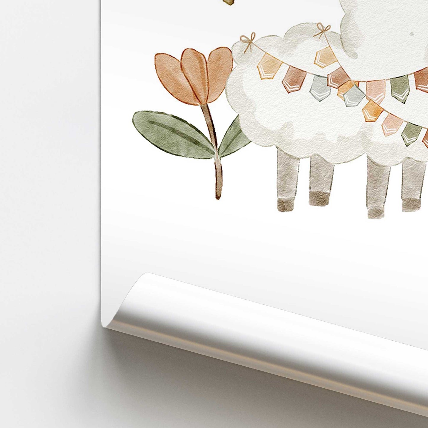 Lamb in the Desert Promotional Rolled Print