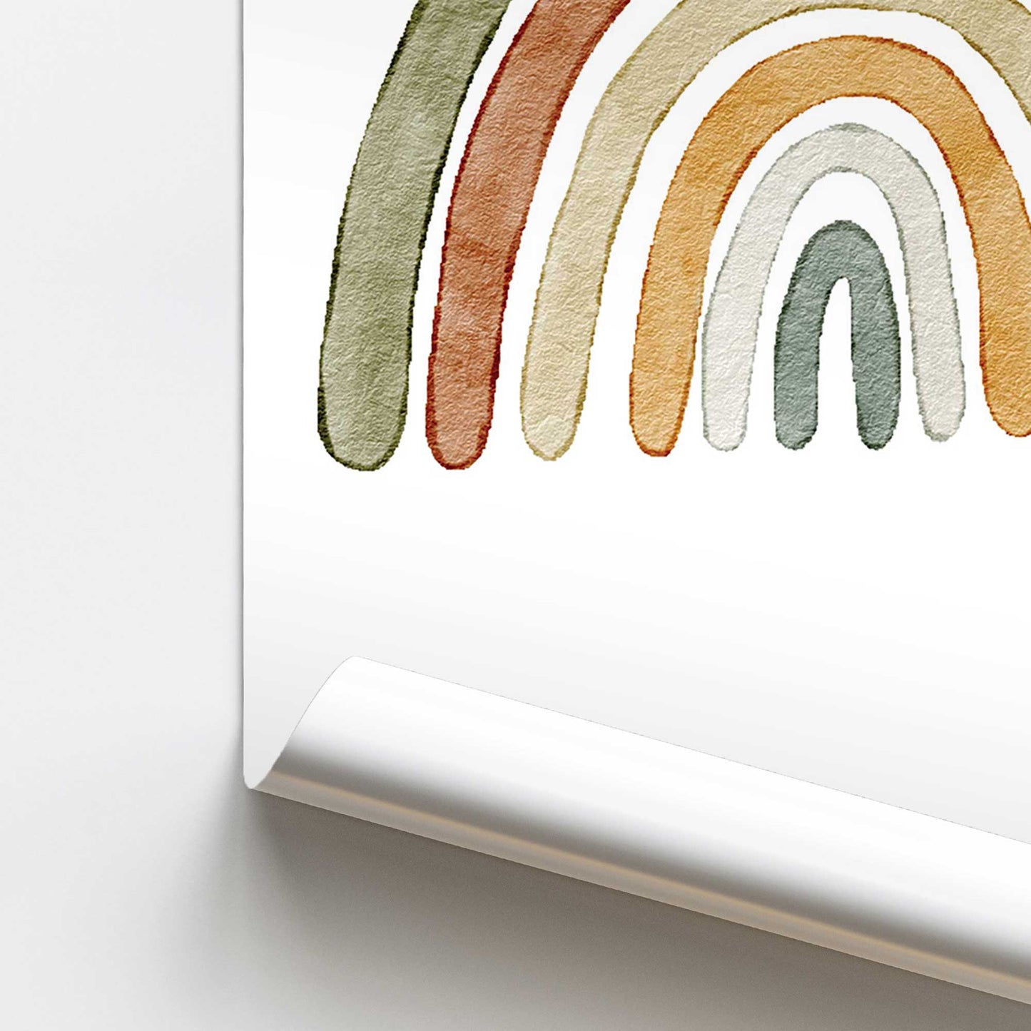 Rainbow #2 Promotional Rolled Print