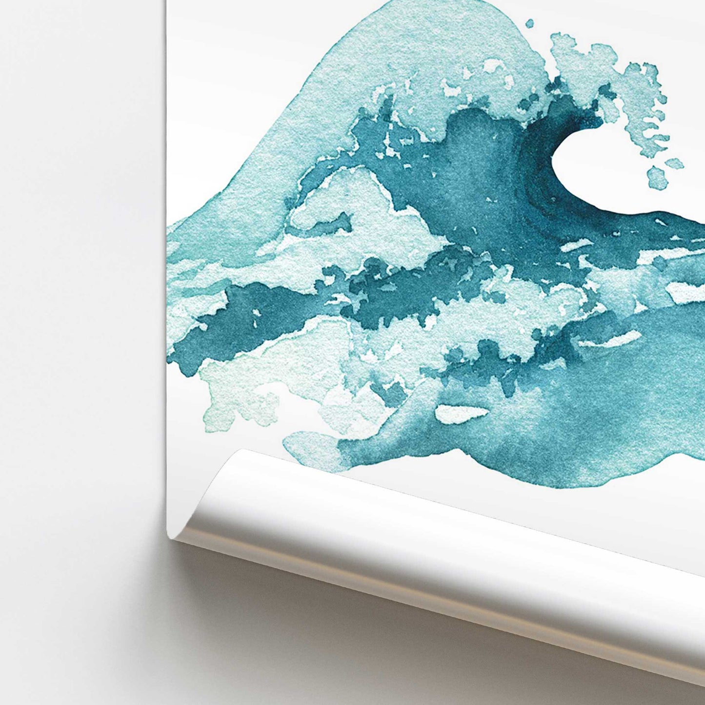 Big Wave Promotional Rolled Print