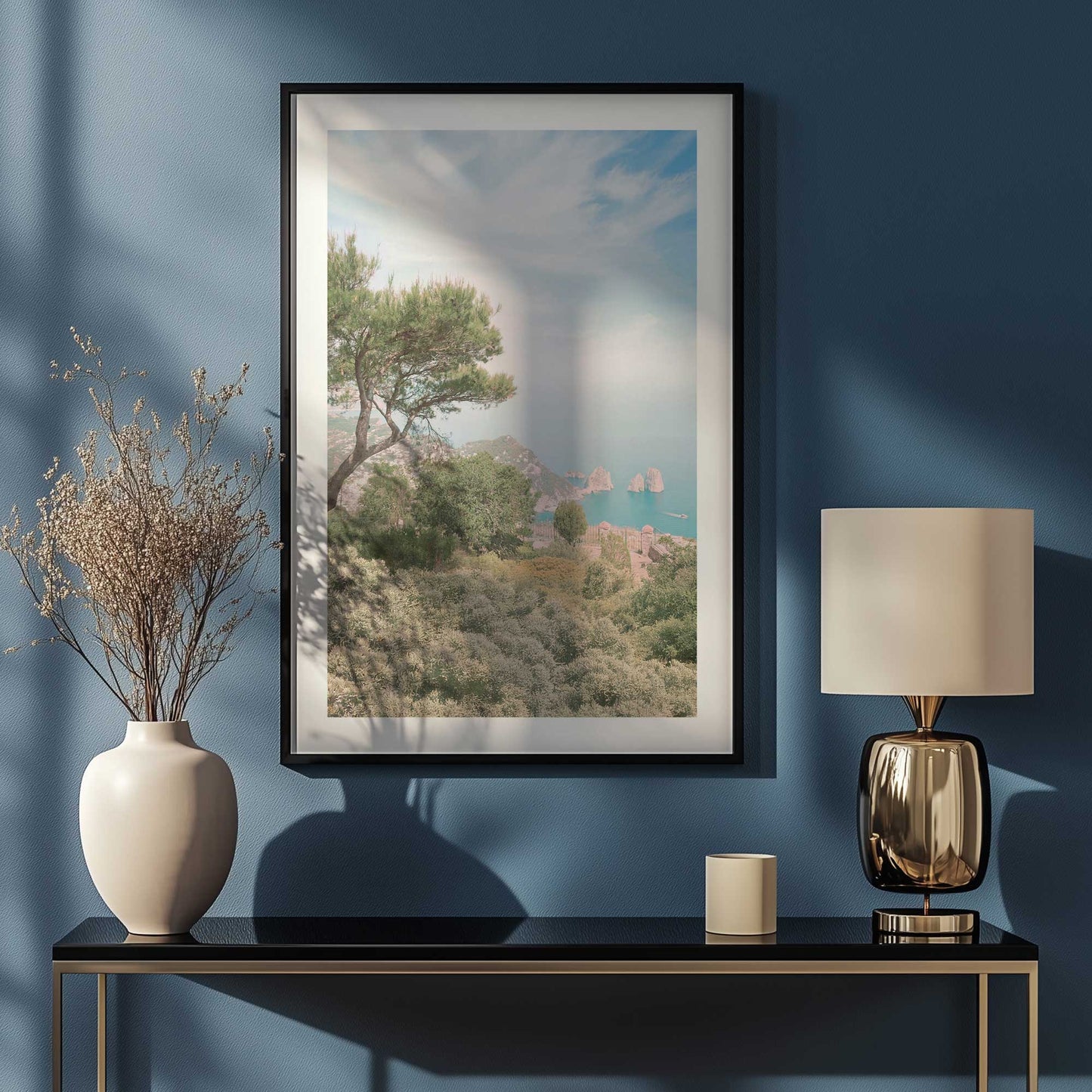 Picture of art in a room