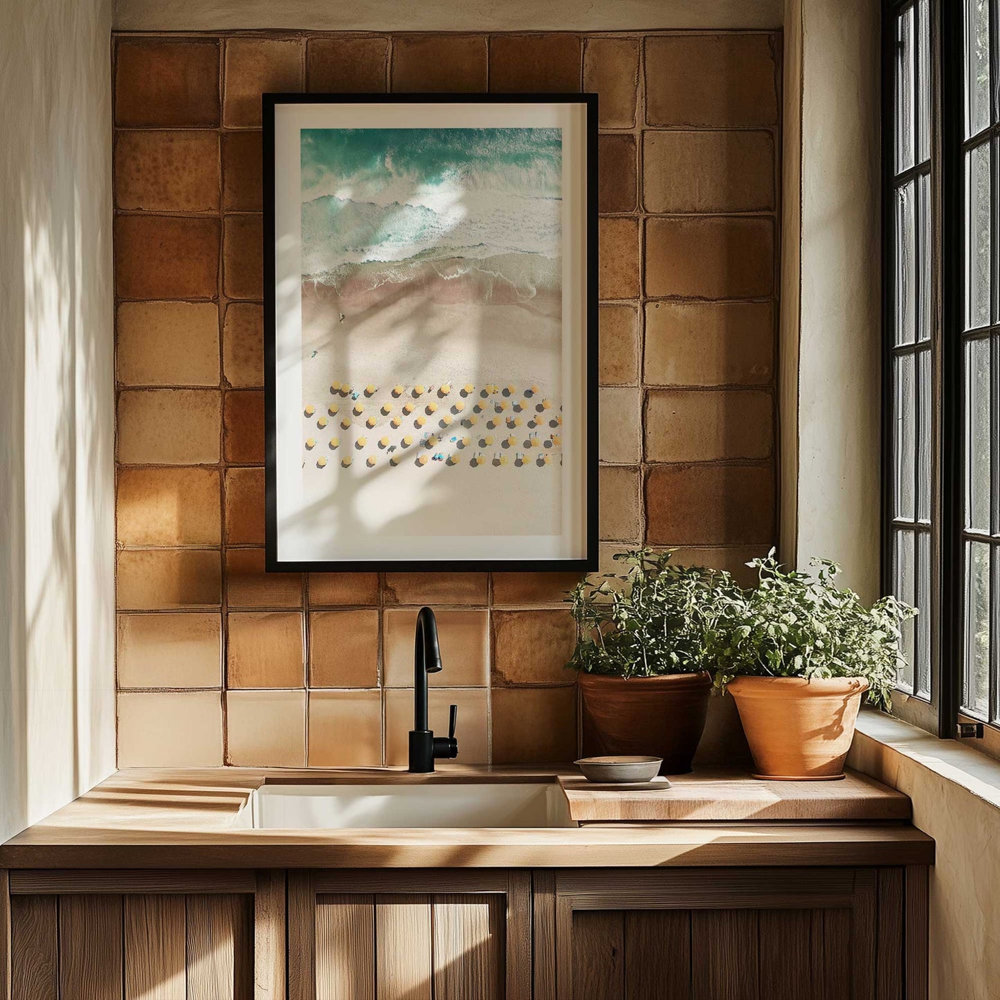 Picture of art in a room