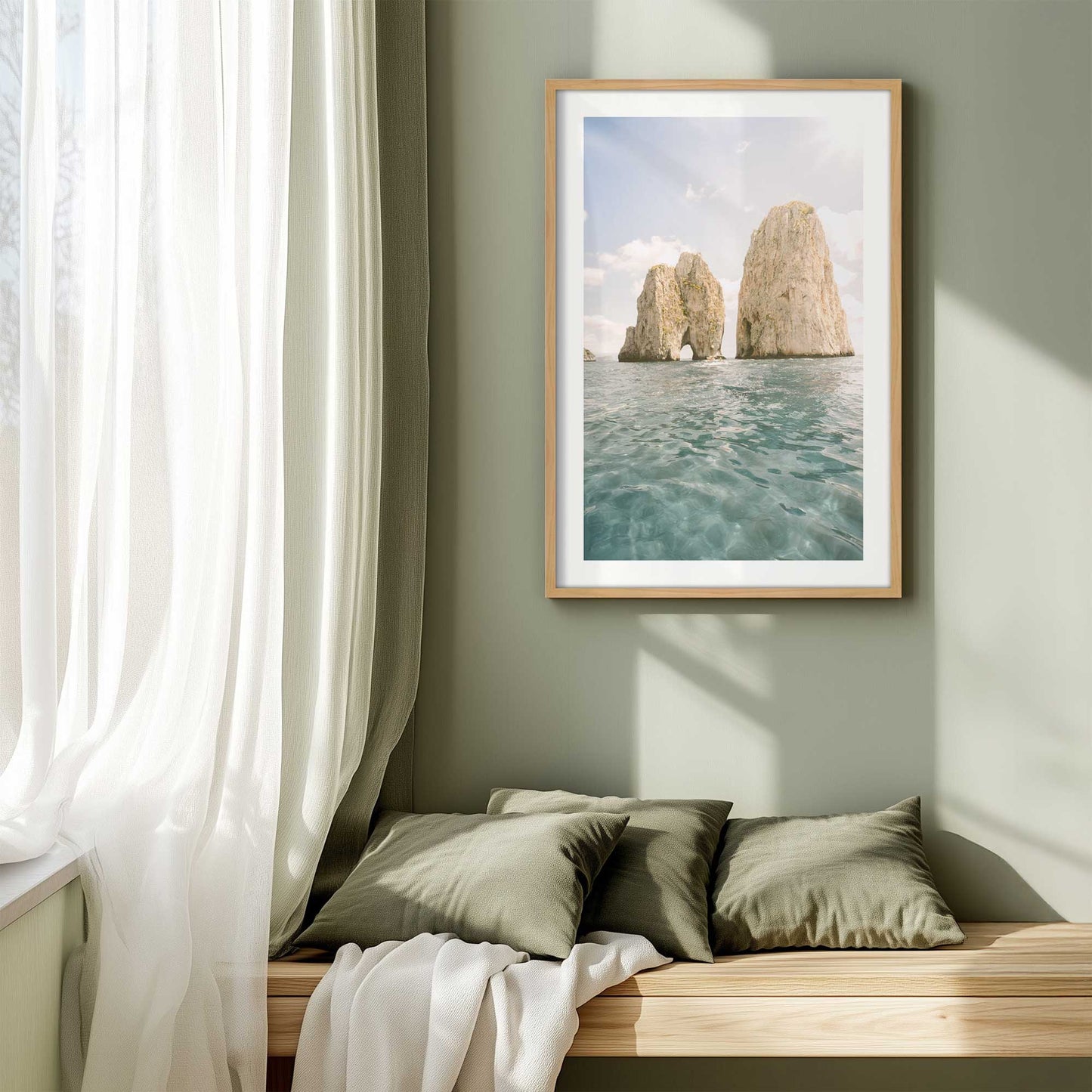 Picture of art in a room