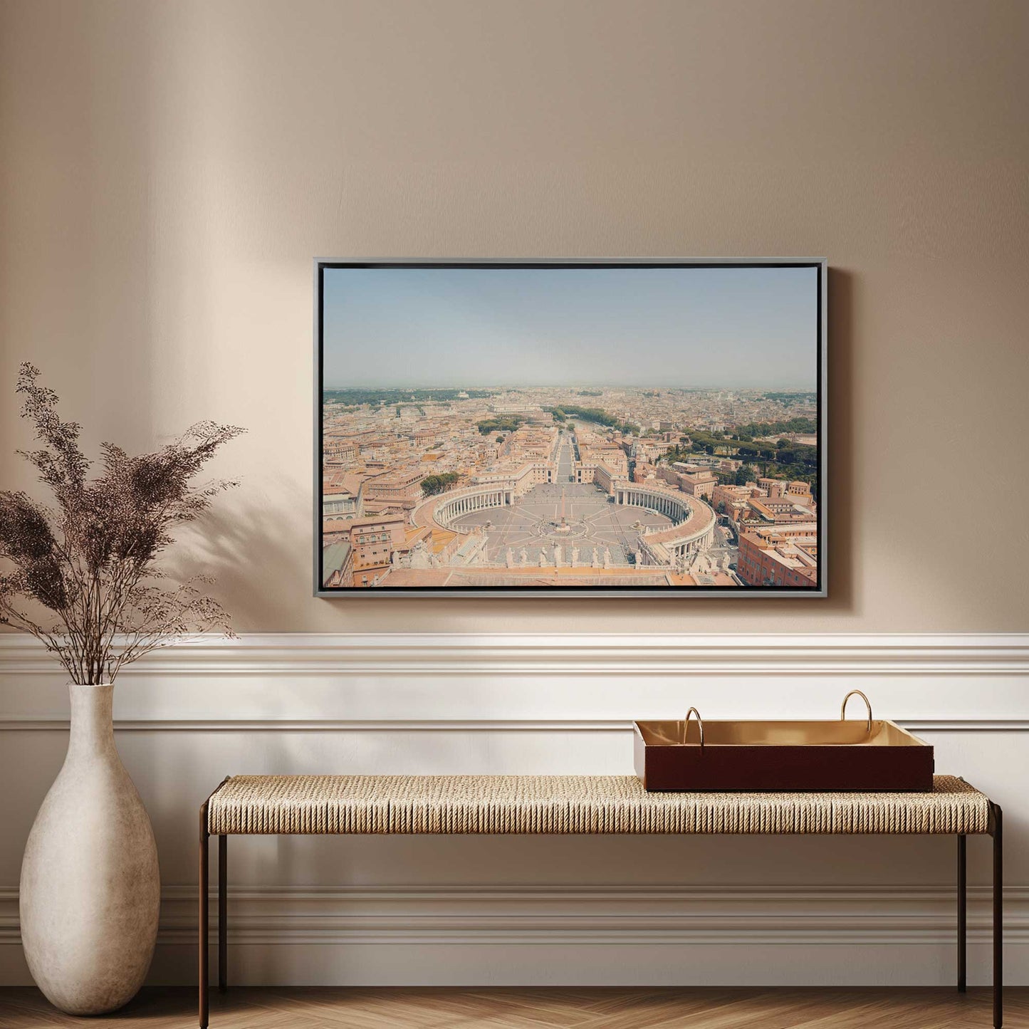 Picture of art in a room