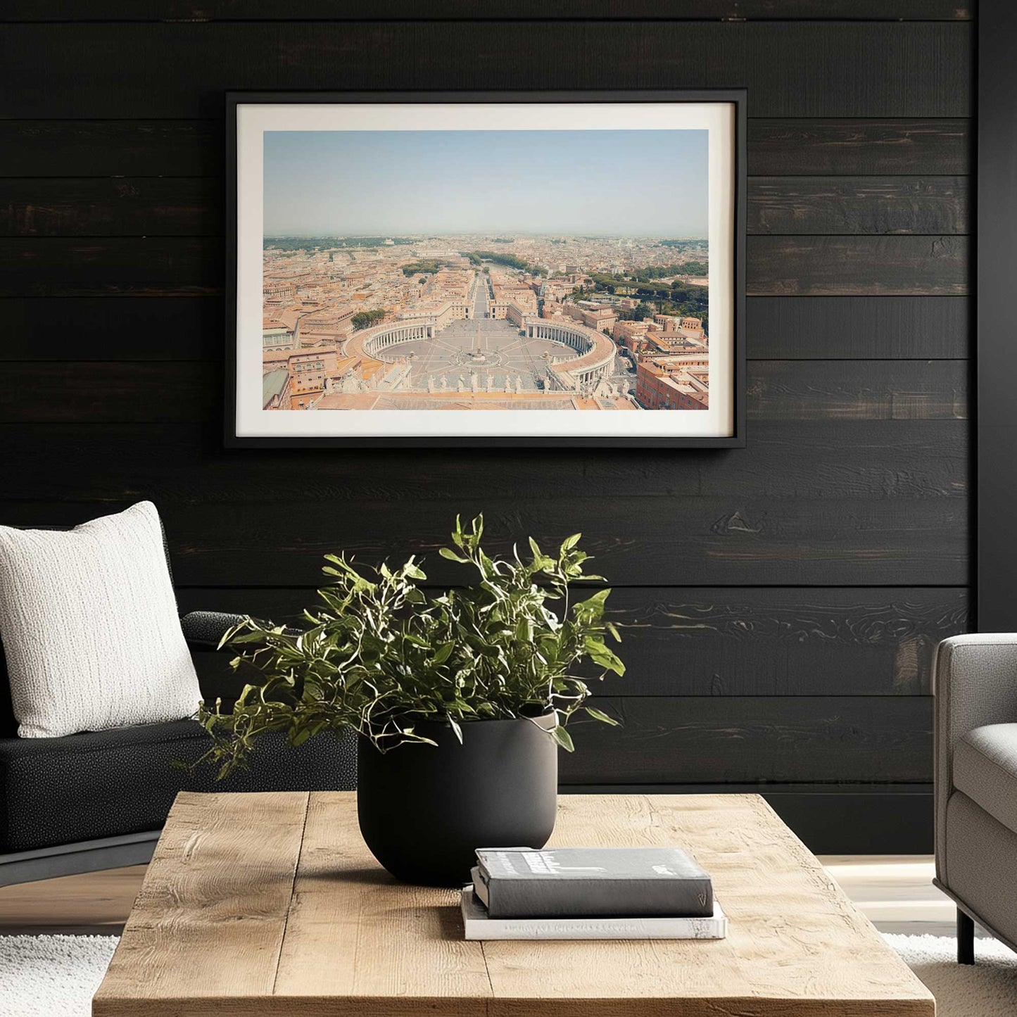 Picture of art in a room