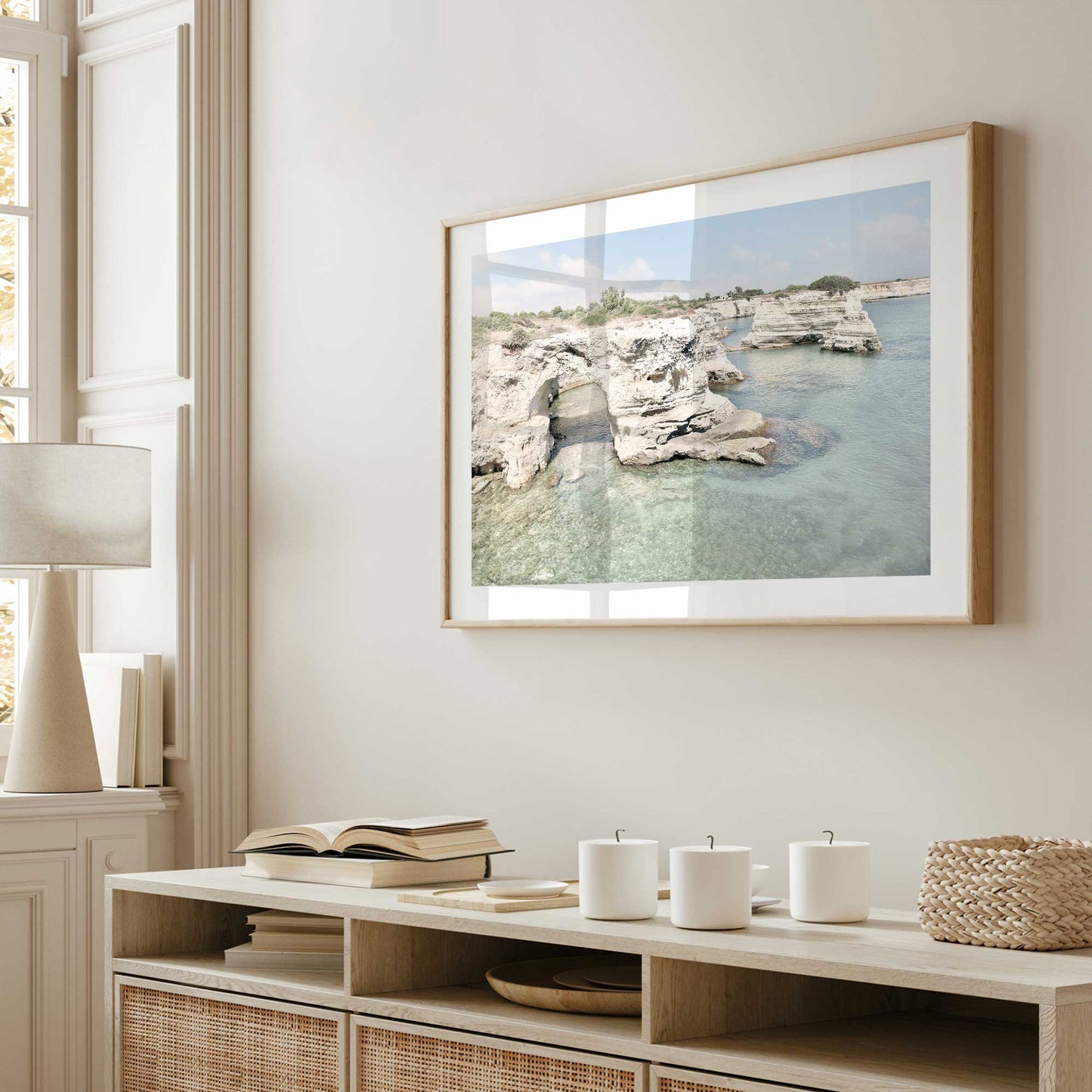 Picture of art in a room