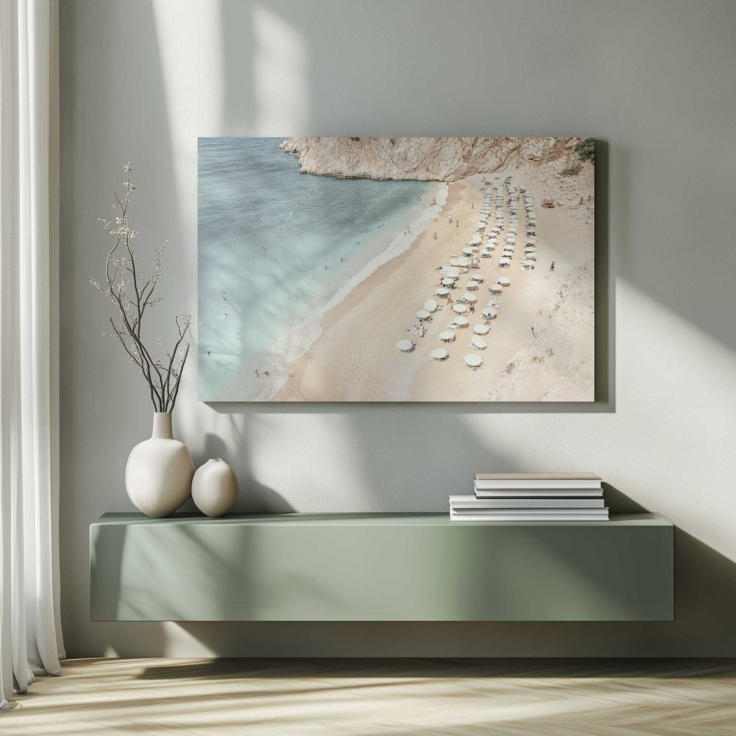 Picture of art in a room