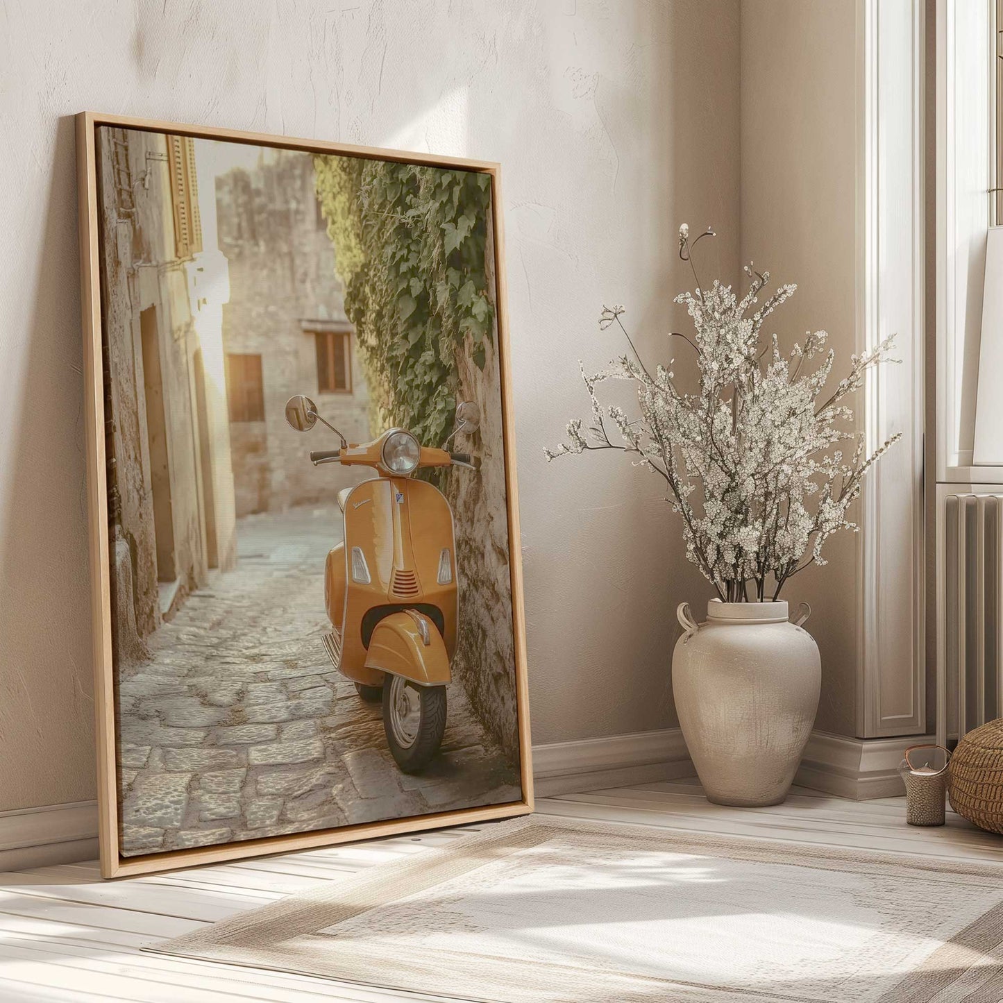 Picture of art in a room