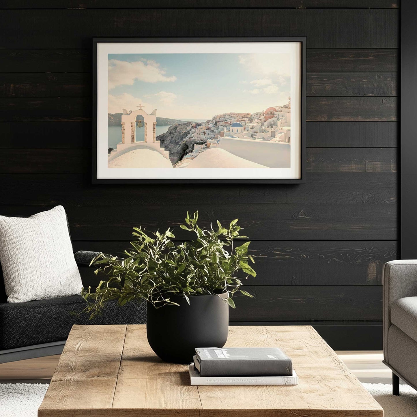 Picture of art in a room