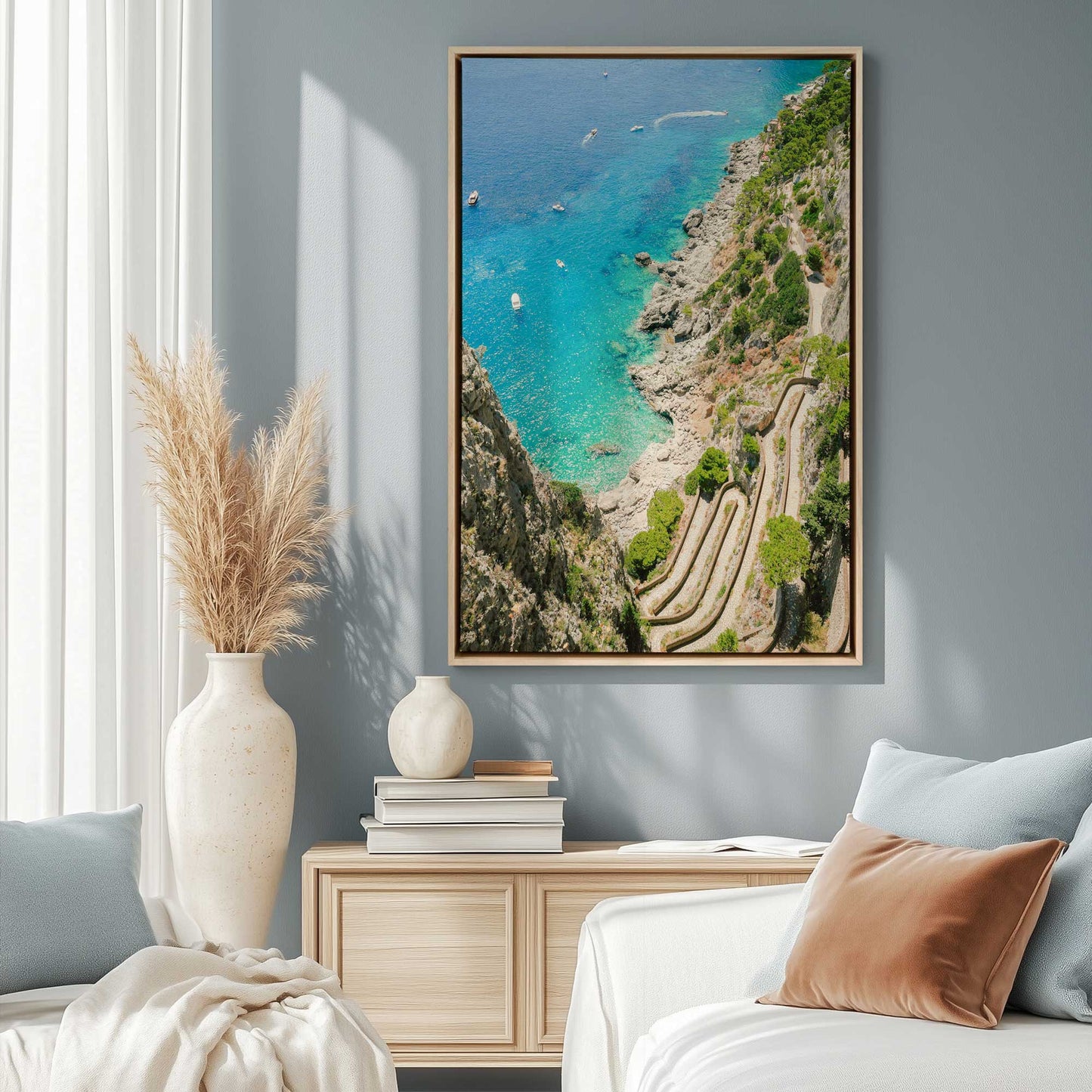 Picture of art in a room