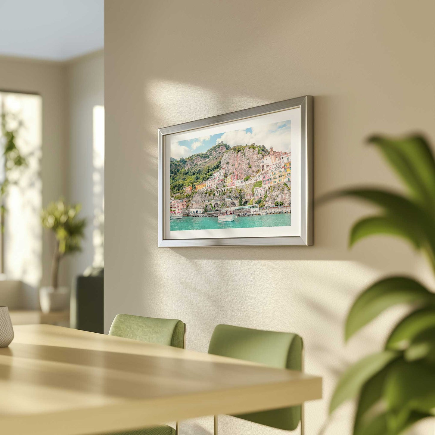 Picture of art in a room