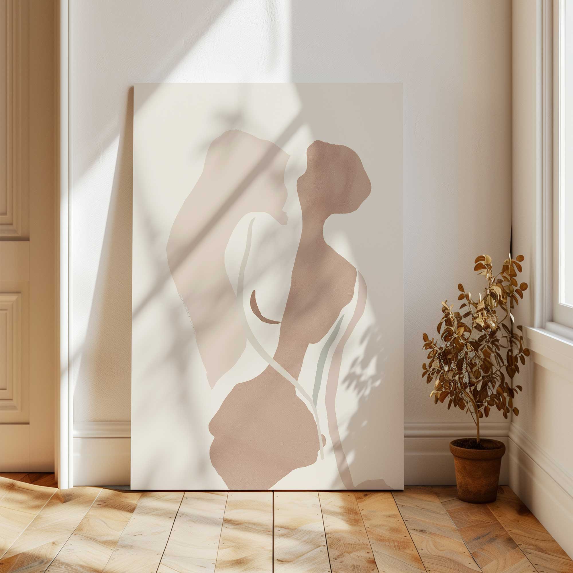 Subtle Echoes Print on Canvas – Frametolia.