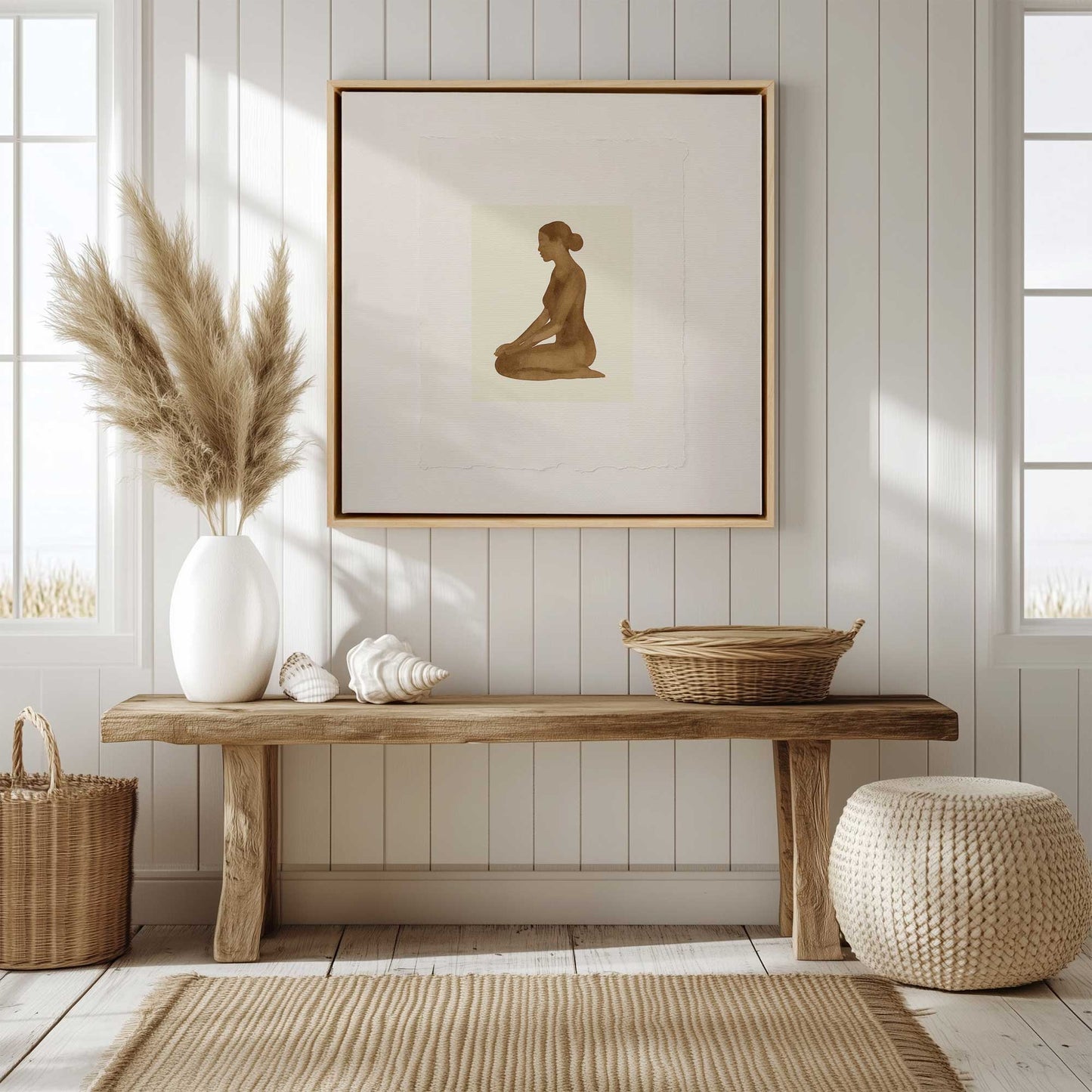 Picture of art in a room