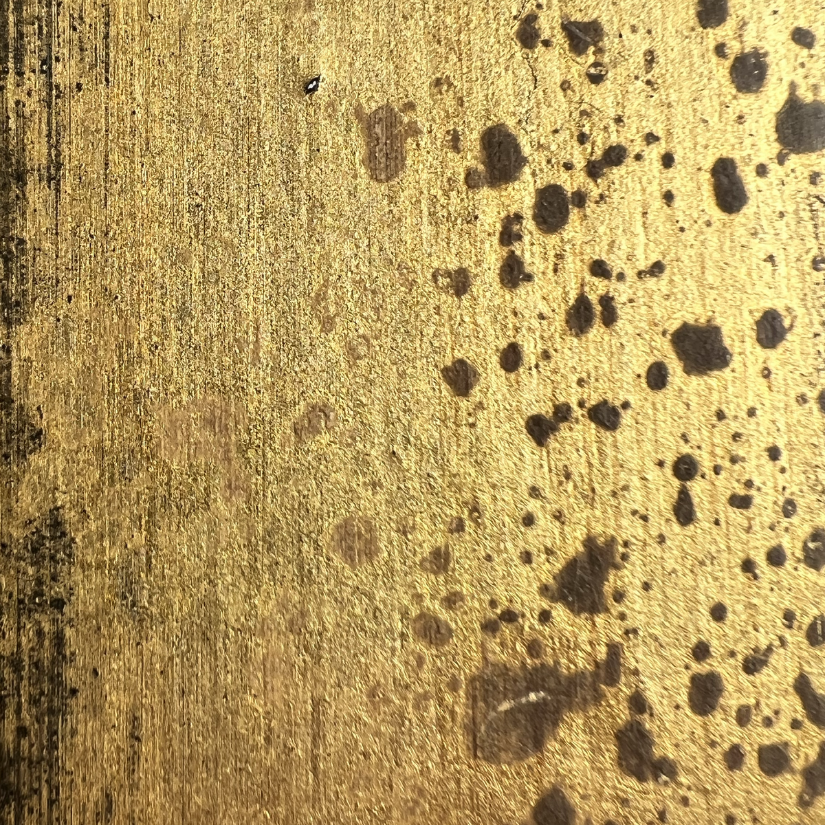 Frosted Gold Narrow Width Table Top Frame