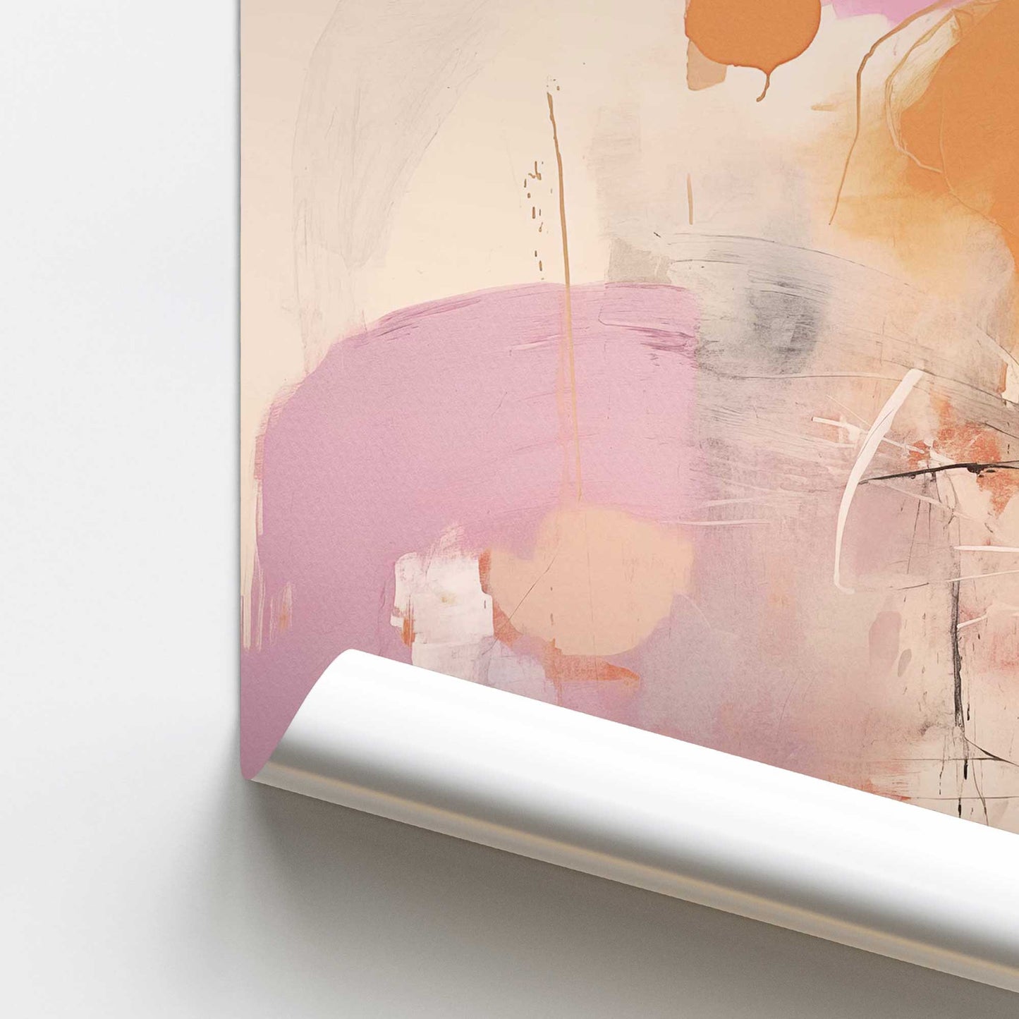 Cotton Candy Delight v1 Promotional Rolled Print