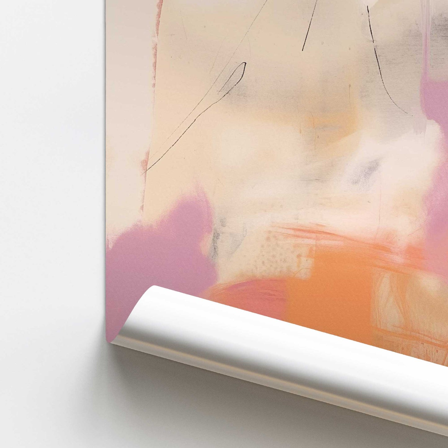 Cotton Candy Delight v2 Promotional Rolled Print