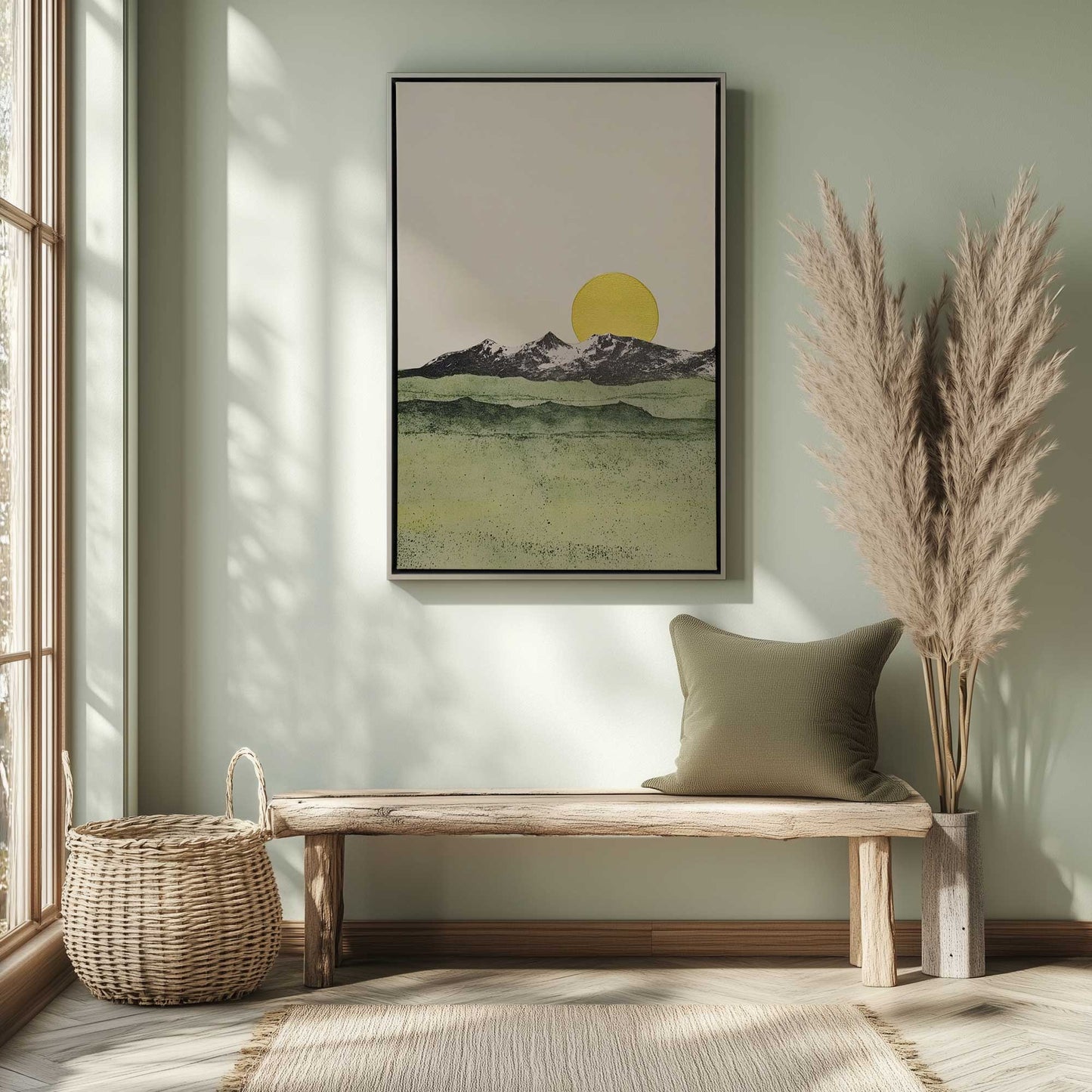 Picture of art in a room