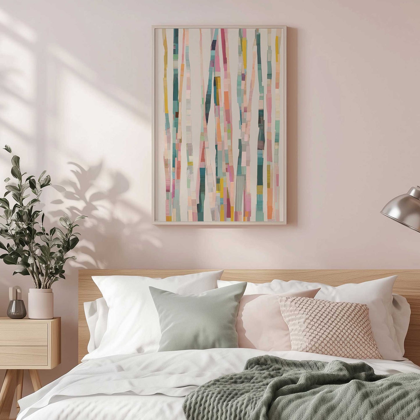 Picture of art in a room
