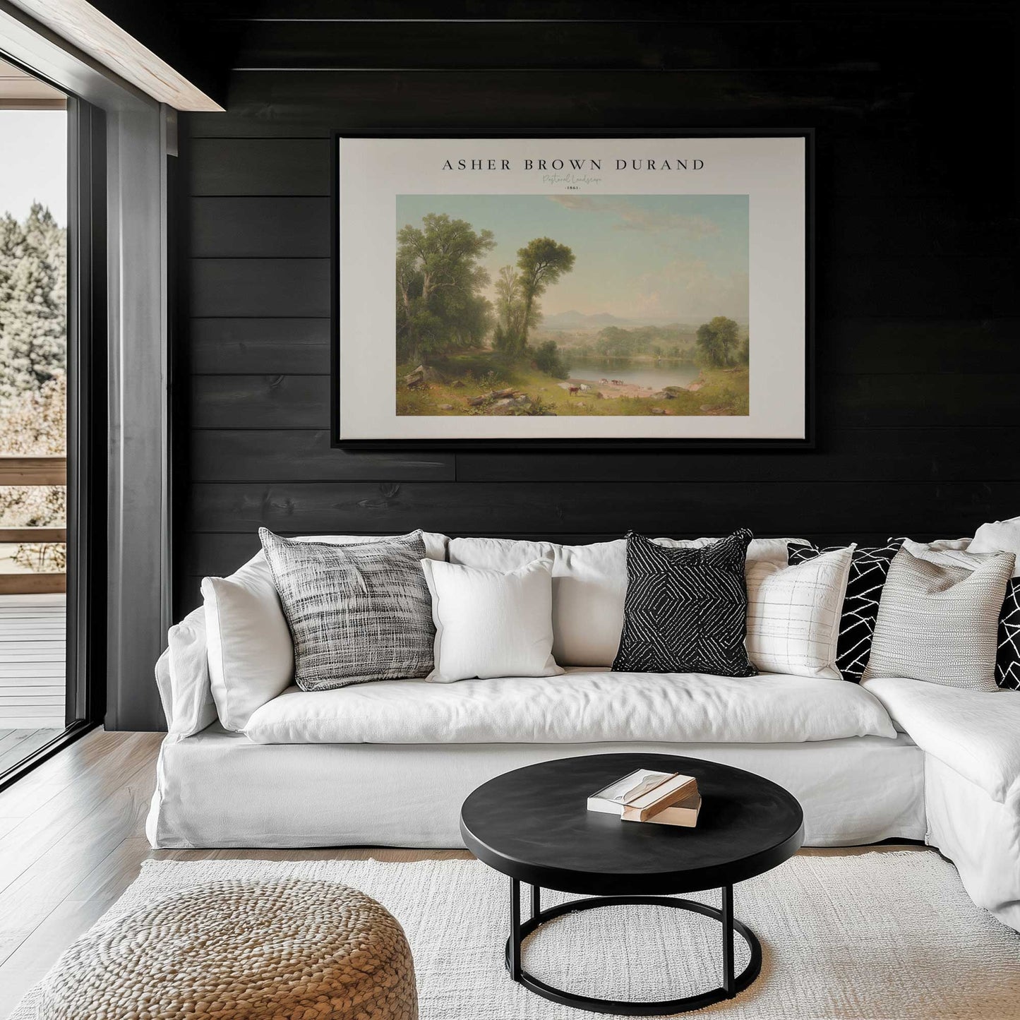 Picture of art in a room