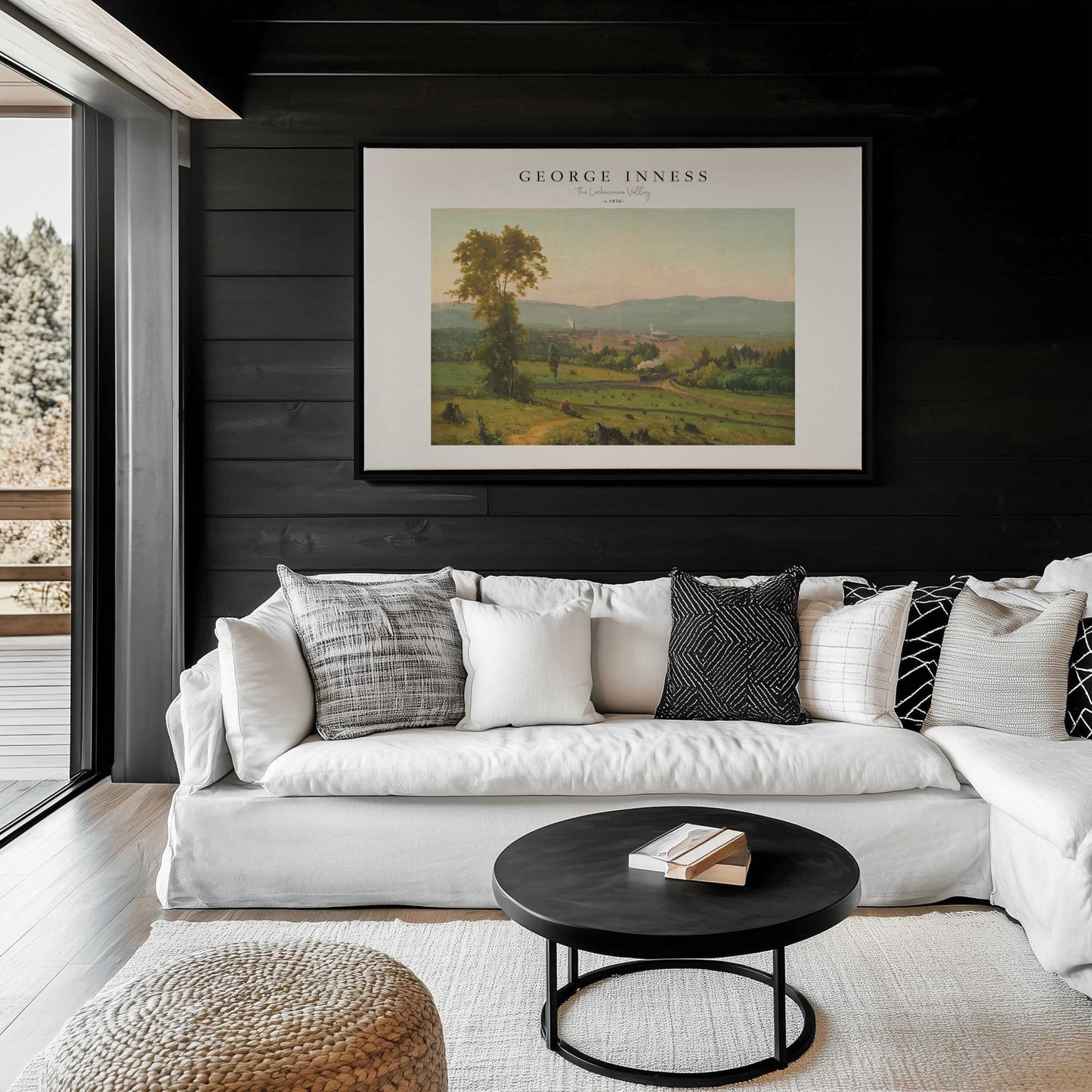 Picture of art in a room