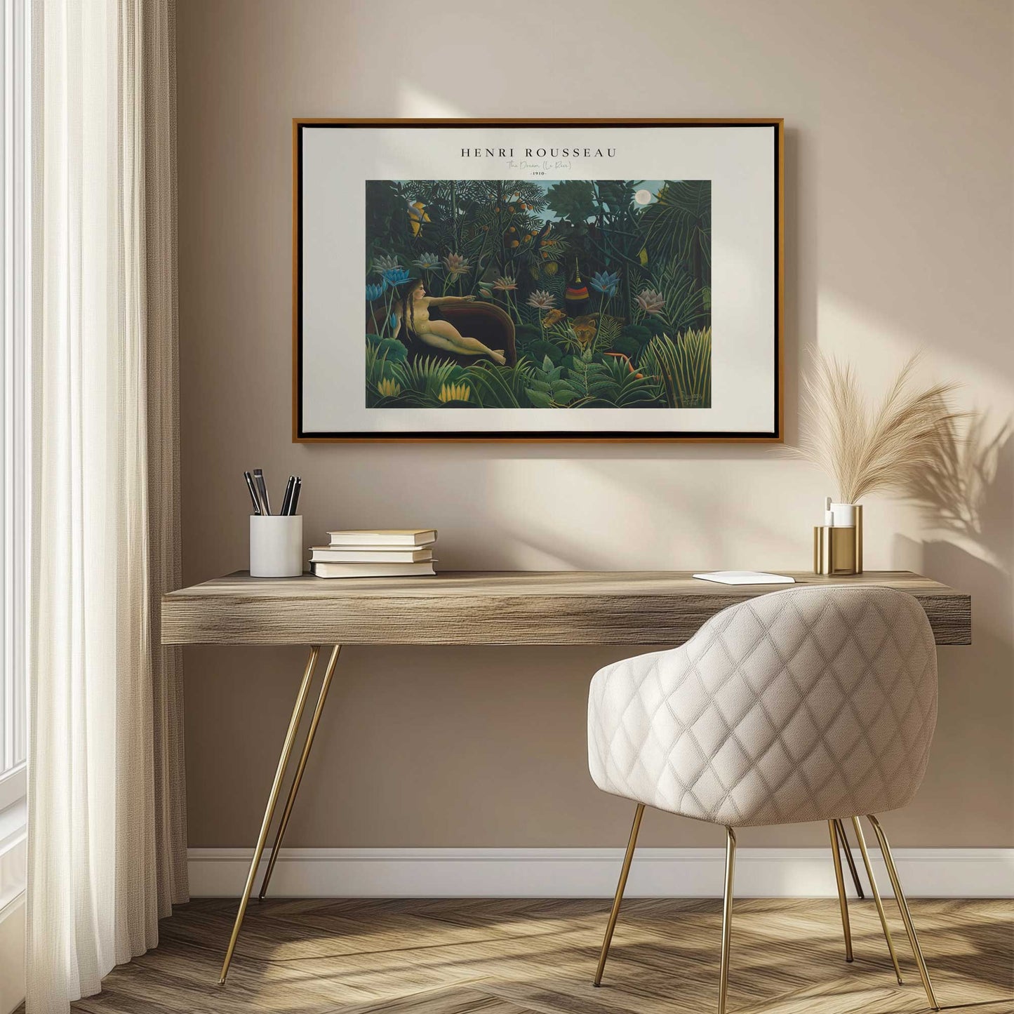 Picture of art in a room