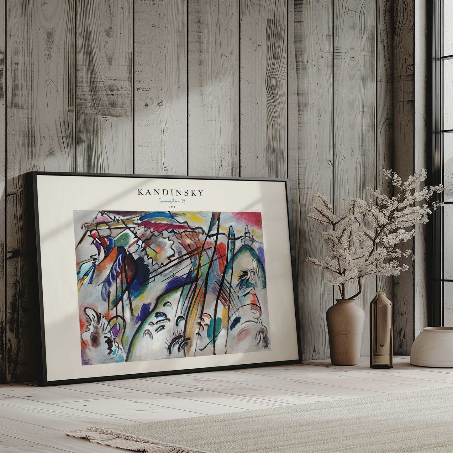 Picture of art in a room