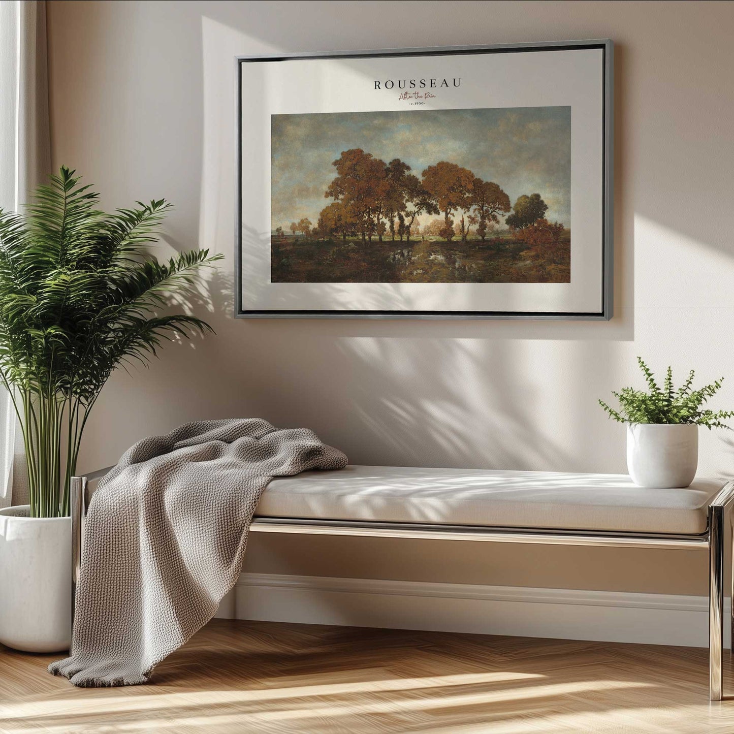 Picture of art in a room